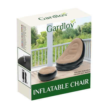 Inflatable Garden Chair, Outdoor Use, Durable Material