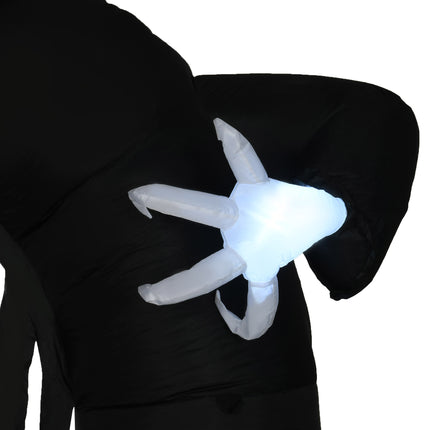 Inflatable Halloween Grim Reaper Archway with LED Lights