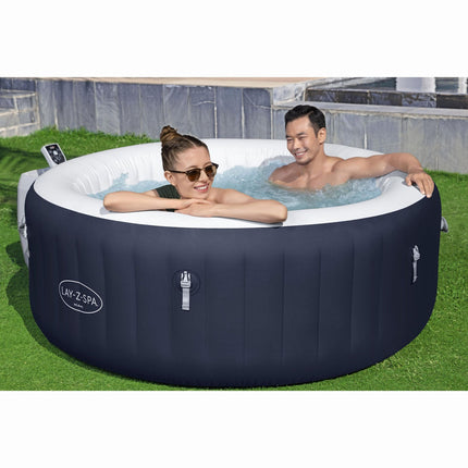 Inflatable Hot Tub, 4-Person, Energy Efficient, 120 Jets