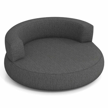 Inflatable Lounger Sofa with Removable Cover, Grey