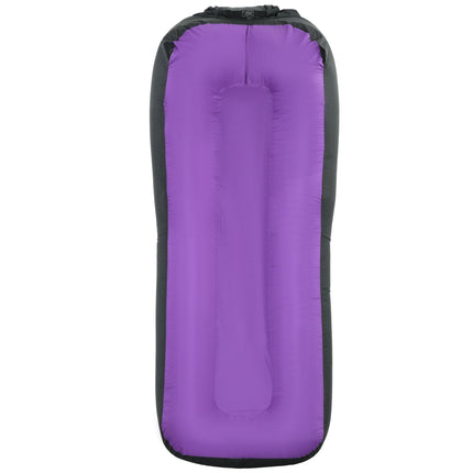 Inflatable waterproof sun lounger, self-inflating, 200 kg capacity