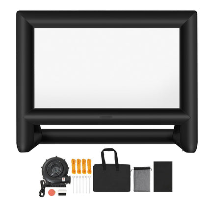 Inflatable Movie Screen 20 Ft, 16:9 Washable 600D