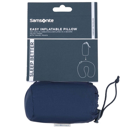 Inflatable Neck Pillow, Midnight Blue, Travel Comfort