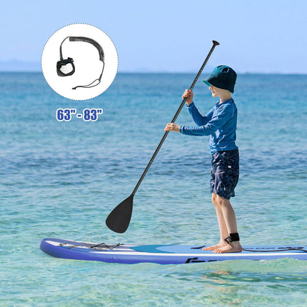 Inflatable Paddle Board 10.6 ft, Adjustable Paddle, Pump