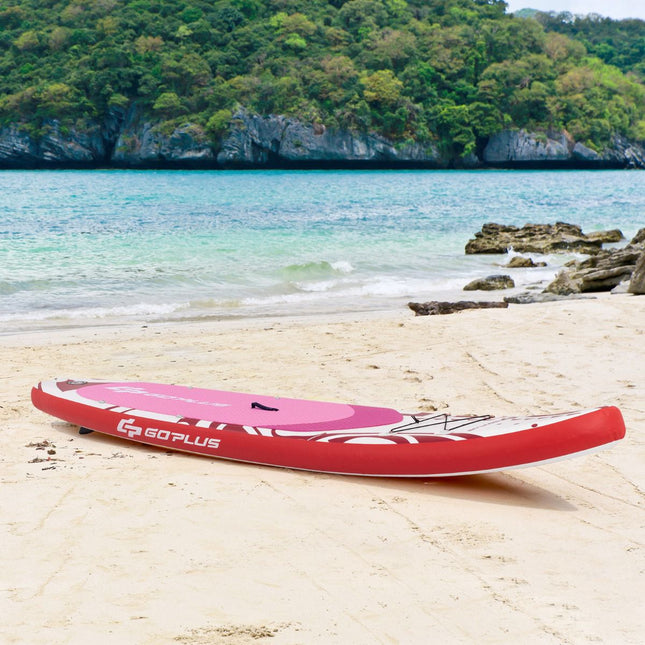 Inflatable Paddle Board 325x76x16cm Kit, Pink