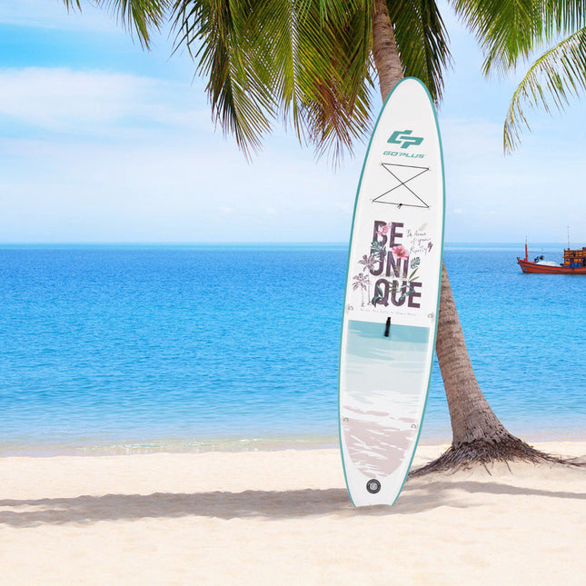 Inflatable SUP Board 320 cm, Paddle Pump Backpack Set