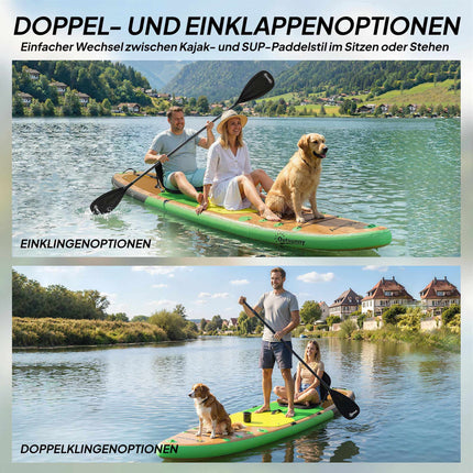 Inflatable SUP Board 335x82 cm with Seat & Accessories