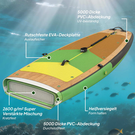 Inflatable SUP Board 335x82 cm with Seat & Accessories