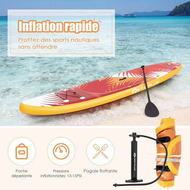 Inflatable SUP Paddle Board 320 x 76 x 15 cm, Kit