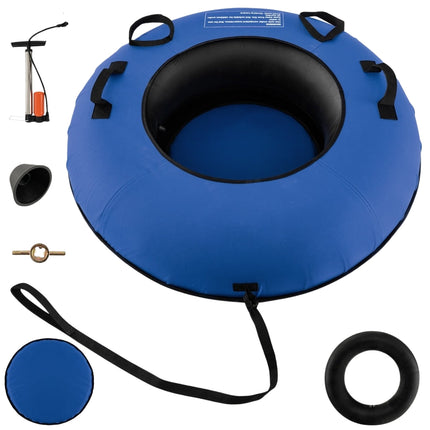 Inflatable Snow Tube 100cm with Pump & Tow Rope