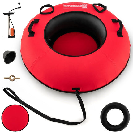 Inflatable Snow Tube 100cm with Pump & Tow Rope