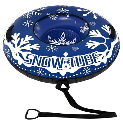 Inflatable Snow Tube 42 Inch With Detachable Tow Strap