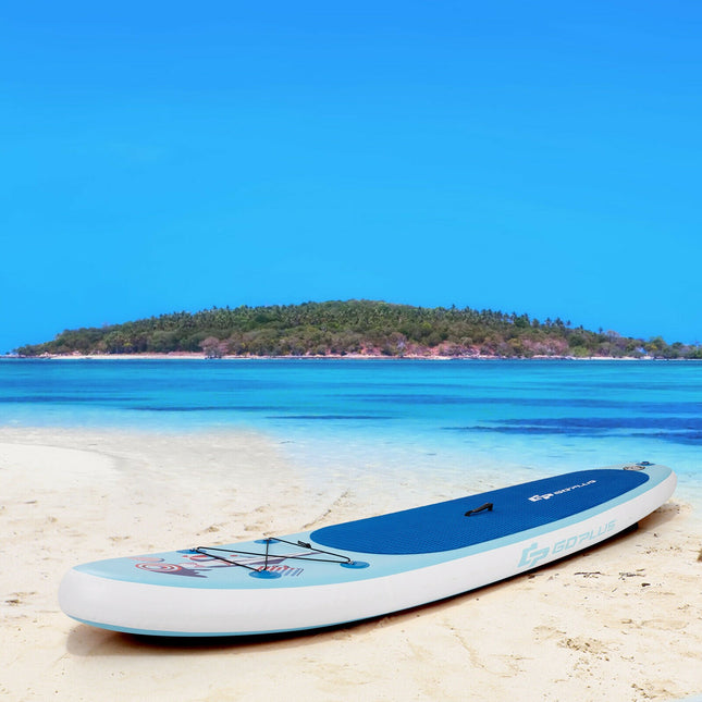 Inflatable Stand Up Paddle Board 10 Ft, Paddle, Pump, Backpack