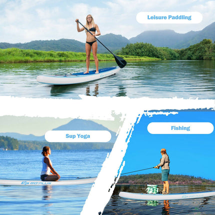 Inflatable Stand Up Paddle Board 10 Ft, Paddle, Pump, Backpack