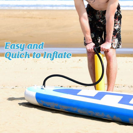 Inflatable Stand Up Paddle Board 10 Ft, Paddle, Pump Bag