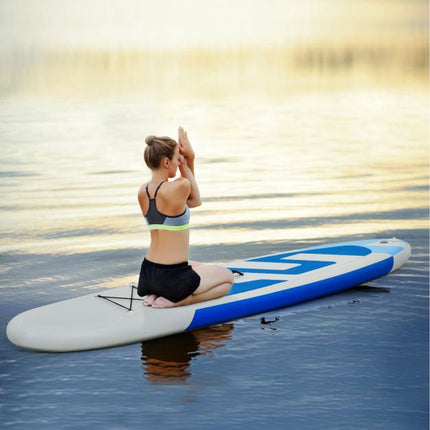Inflatable Stand Up Paddle Board 10 Ft, Paddle, Pump Bag