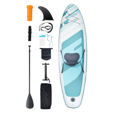 Inflatable Stand Up Paddle Board 10 ft, Kayak Seat Kit