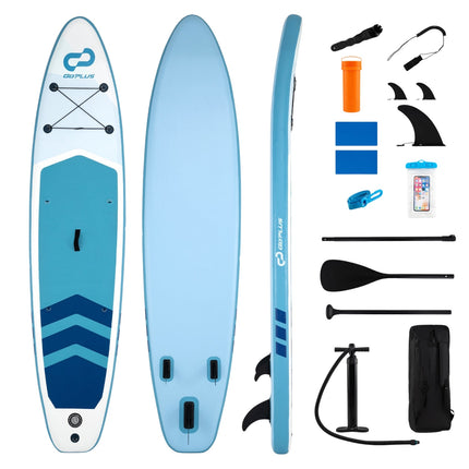 Inflatable Stand Up Paddle Board 11 ft, Backpack, 350 lb