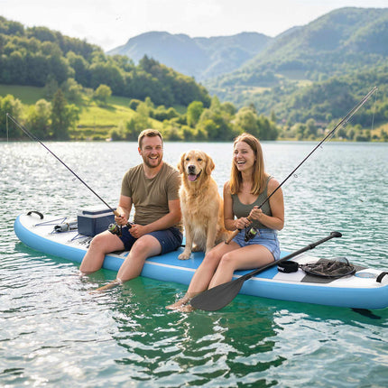 Inflatable Stand Up Paddle Board, 320x82 cm, 160 kg Capacity