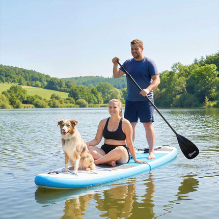 Inflatable Stand Up Paddle Board, 320x82 cm, 160 kg Capacity