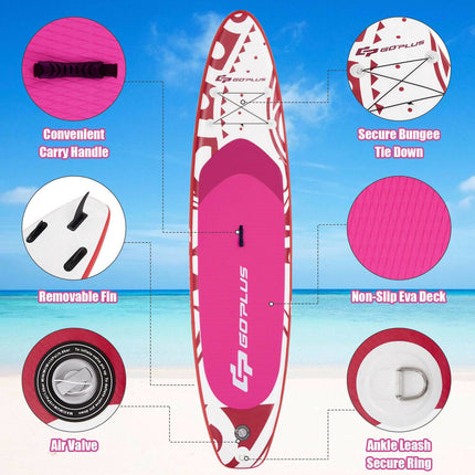 Inflatable Stand Up Paddle Board 335cm, Pump, Yoga