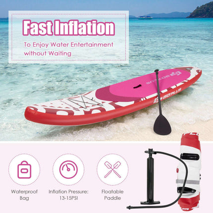 Inflatable Stand Up Paddle Board 335cm, Pump, Yoga