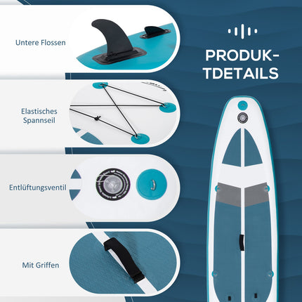 Inflatable Stand Up Paddle Board Set, 320 Cm, non-slip