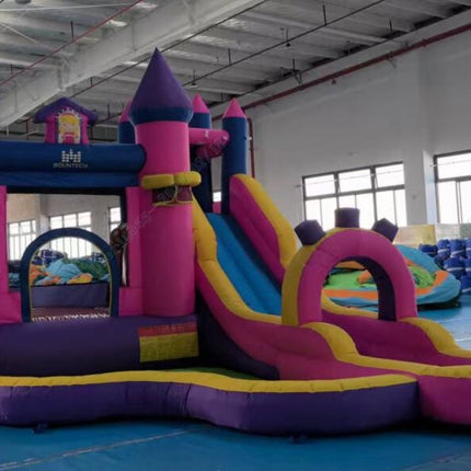 Inflatable Water Slide, Princess, Long Slide, No Blower