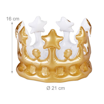 Inflatable crown