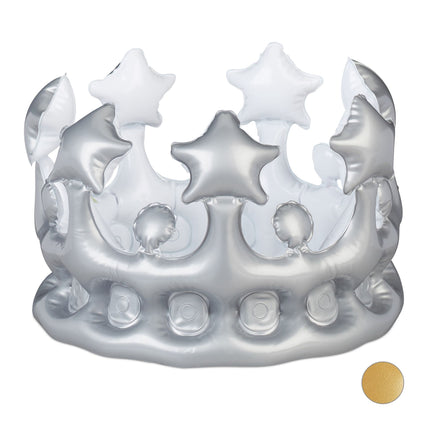 Inflatable crown