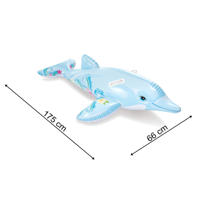 Inflatable mattress - dolphin INTEX 58535NP