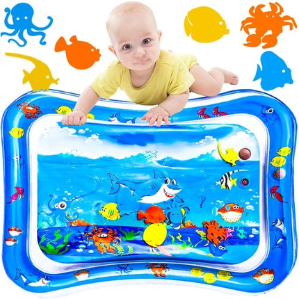 Inflatable play mat for children