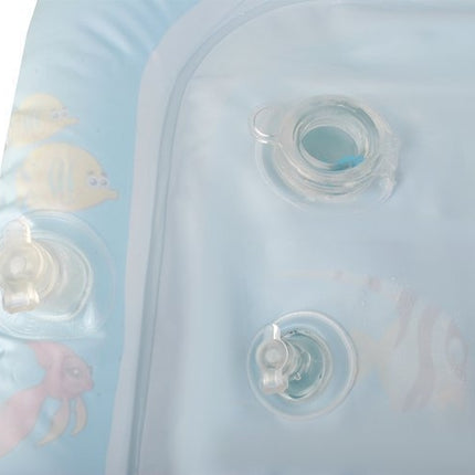 Inflatable play mat for children