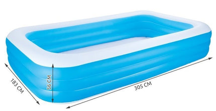 Inflatable pool 305x183x56cm - BESTWAY 54009