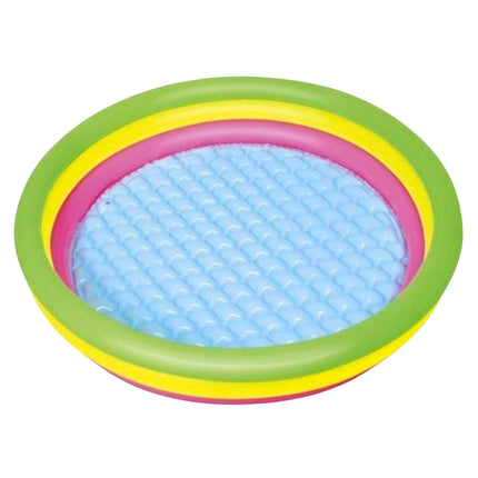 Inflatable rainbow pool 152cm Bestway 51103