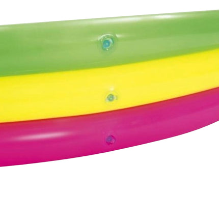 Inflatable rainbow pool 152cm Bestway 51103