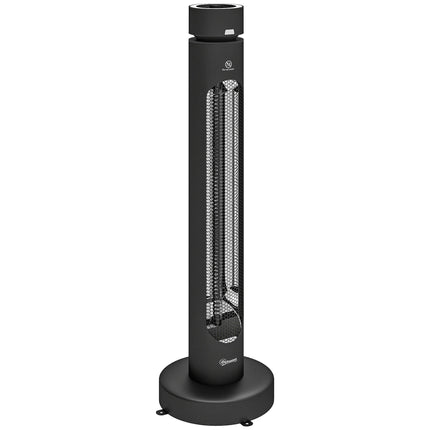 Infrared Patio Heater 2000W, Oscillating, Remote Control