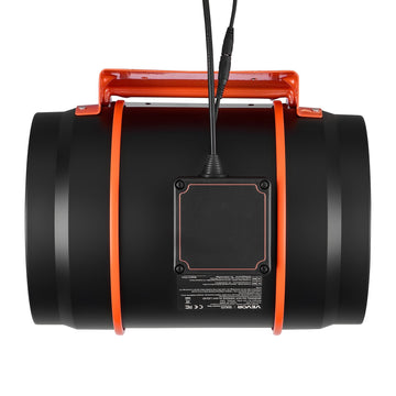 Inline Duct Fan 203mm, 807 CFM EC Motor, App Control