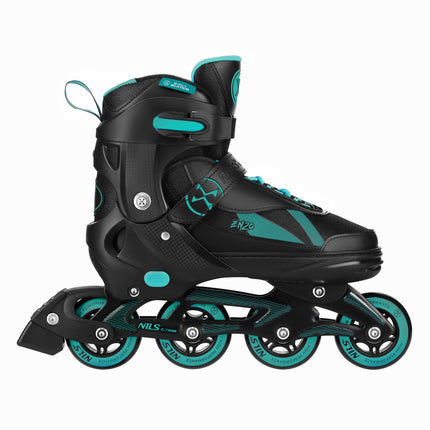 Inline & Ice Skates 2-in-1, Green, Size M (36-39)
