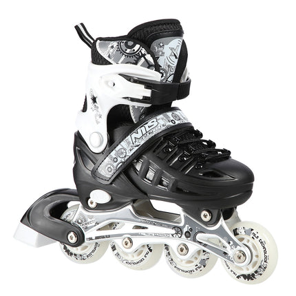 Inline/Ice Skates, 4-in-1, Black, Size M (35-38)
