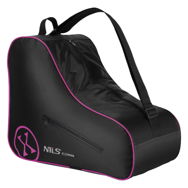 Inline Skate Bag, Pink, 420D Nylon, Zip Pocket