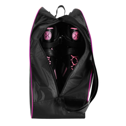 Inline Skate Bag, Pink, 420D Nylon, Zip Pocket