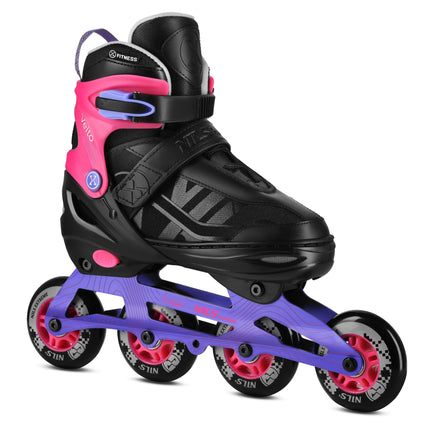 Inline Skates, Adjustable Size EU 35-38, Pink, ABEC 7