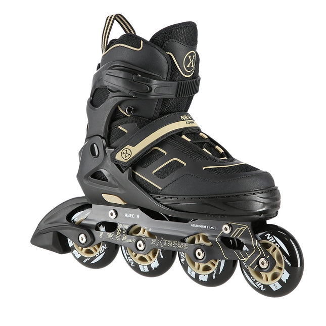 Inline Skates, Black-Beige, Size L