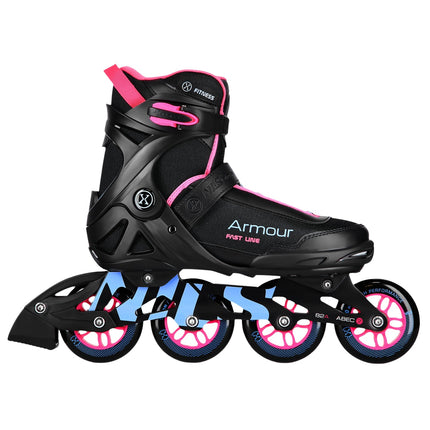 Inline Skates, Black/Pink, Size 41, Protective Gear