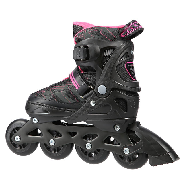 Inline Skates, Black/Pink, Size S (31-34)