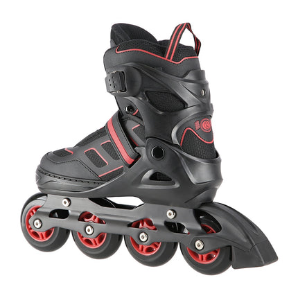 Inline Skates, Black-Red, Size L, Adult