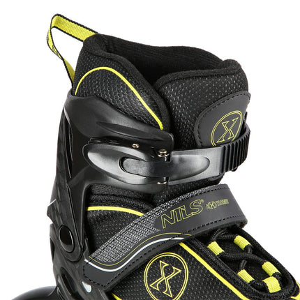 Inline Skates, Black/Yellow, Size M (35-38)