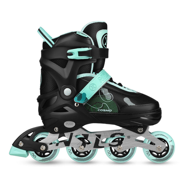 Inline Skates, Cosmo Green, Size M (34-37)