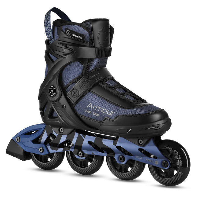 Inline Skates, Dark Blue, Size 44, ABEC-7 Brake